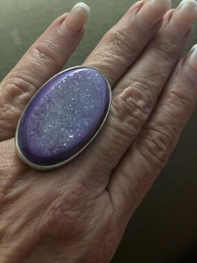 Amy Kahn Russell Women's Oval Statement Ring